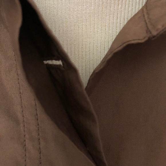 Zara Lightweight Trench Coat.  Brown.  Size Small - Picture 7 of 8